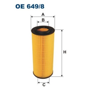 Õlifilter Filtron OE649/8 3.0d/2,5d 120kw, 130kw, 145kw ,150kw, 155kw,160kw,170kw,173kw, 200kw, 210kw ✮✮✮✮✩
